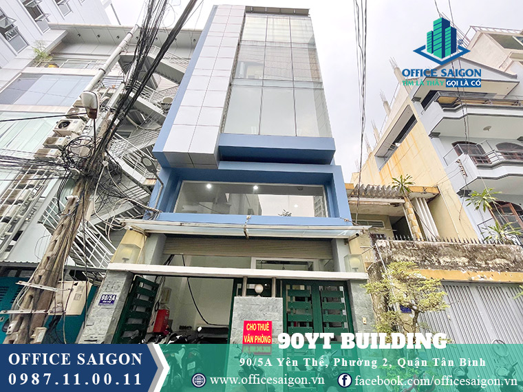 Vị trí tòa nhà 90 Yên Thế Building