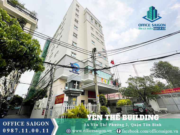 View tổng thể tòa nhà Yên Thế building 