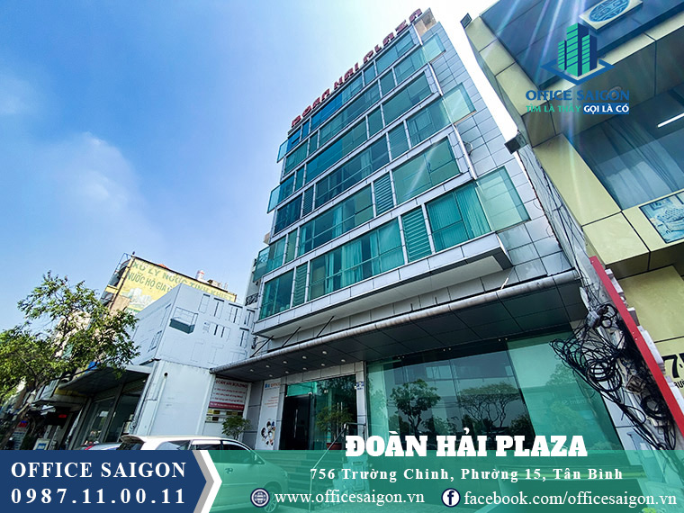 View cho thuê văn phòng toà nhà Đoan Hải Plaza Quận Tân Bình