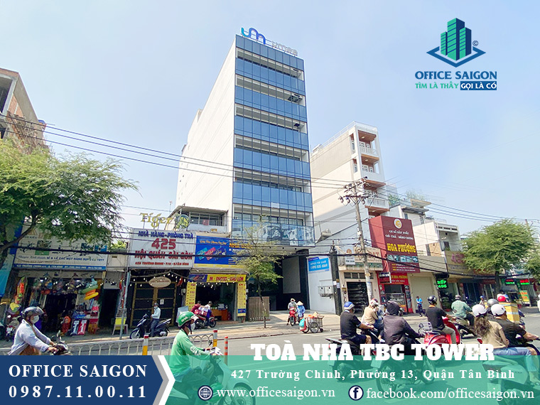 View cho thuê văn phòng toà nhà TBC Tower Quận Tân Bình