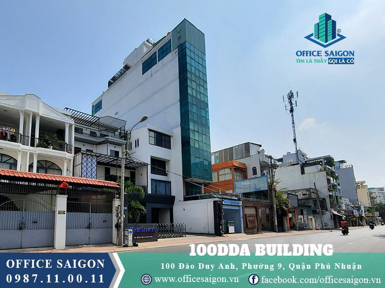 Mặt tiền phía trước tòa nhà 100DDA building