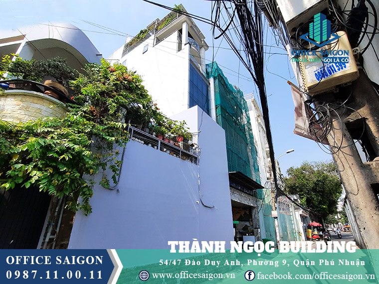 View cho thuê văn phòng toà nhà Thành Ngọc Quận Phú Nhuận