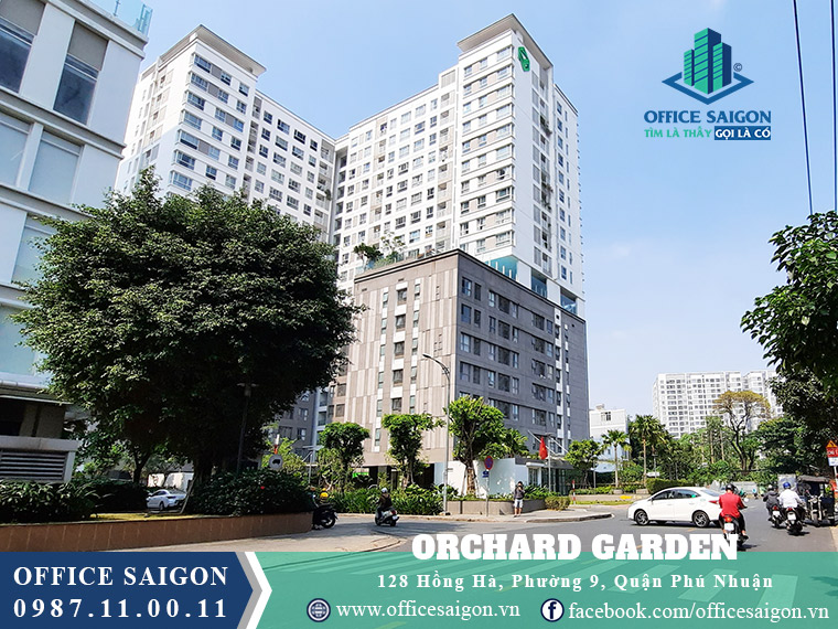 View cạnh văn phòng cho thuê Orchard Garden quận Phú Nhuận