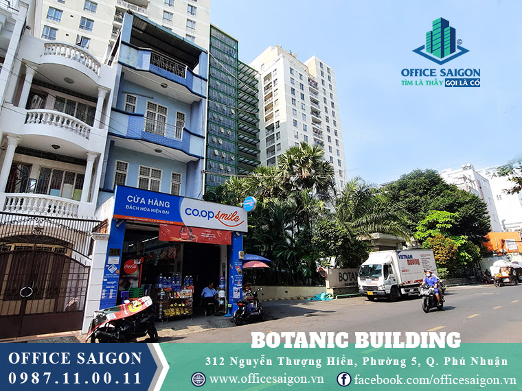 Tổng quan văn phòng cho thuê tại toà nhà Botanic Quận Phú Nhuận