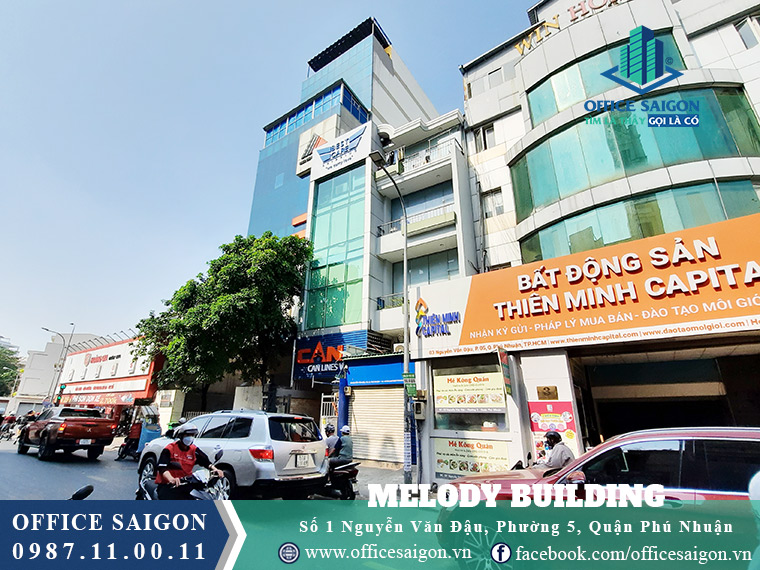 Tổng quan văn phòng cho thuê tại toà nhà Melody Quận Phú Nhuận