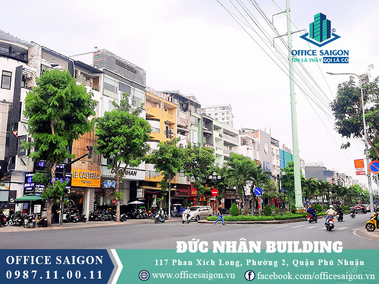 Văn phòng cho thuê tại Phú Nhuận cao ốc Đức Nhân building