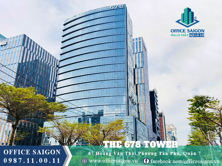 Cho thuê văn phòng tại tòa nhà The 678 Tower Quận 7