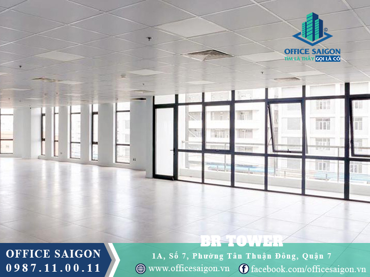 Tổng quan tòa nhà cho thuê văn phòng B&R Office Building Quận 7