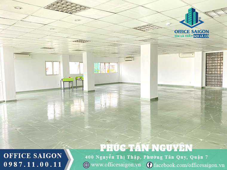 View cho thuê văn phòng toà nhà Phúc Tấn Nguyên Quận 7