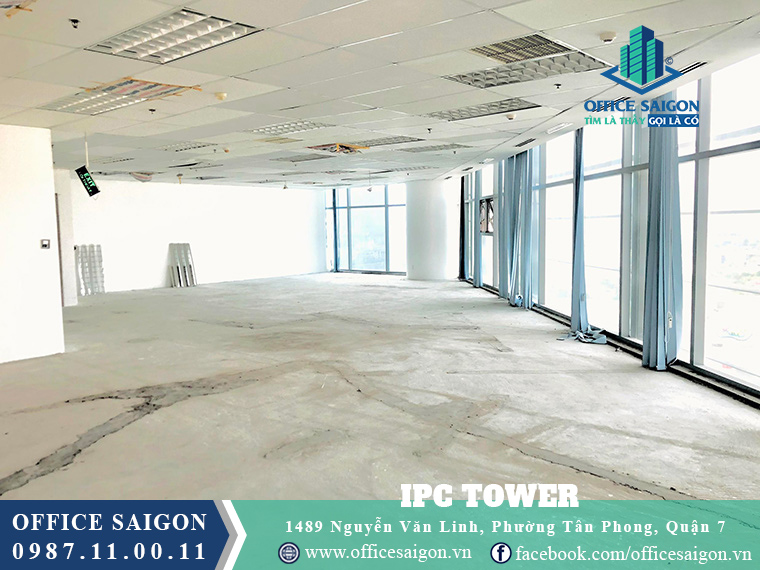 Sàn trống cho thuê giá tốt tại IPC Building quận 7
