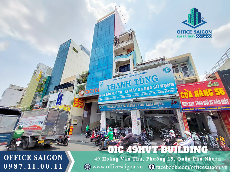 Tòa nhà văn phòng GIC Building số 47-49 Hoàng Văn Thụ, Phú Nhuận