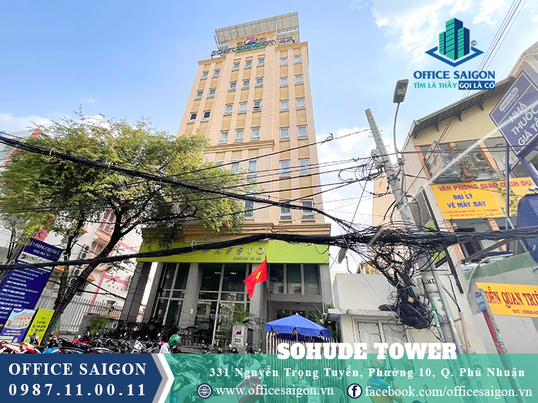 Văn phòng cho thuê tại Sohude Tower quận Phú Nhuận