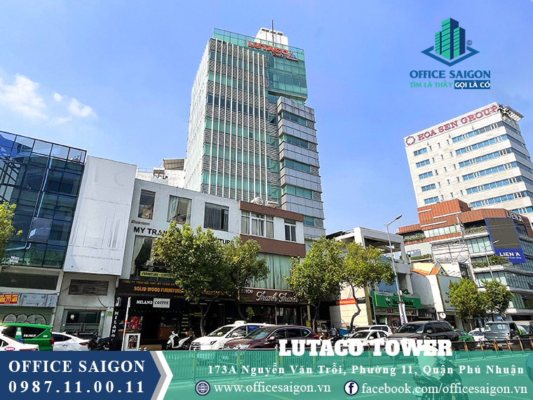 Văn phòng cho thuê tại Lutaco Tower quận Phú Nhuận