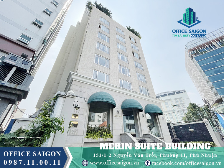 View cho thuê văn phòng toà nhà Merin Suite Quận Phú Nhuận