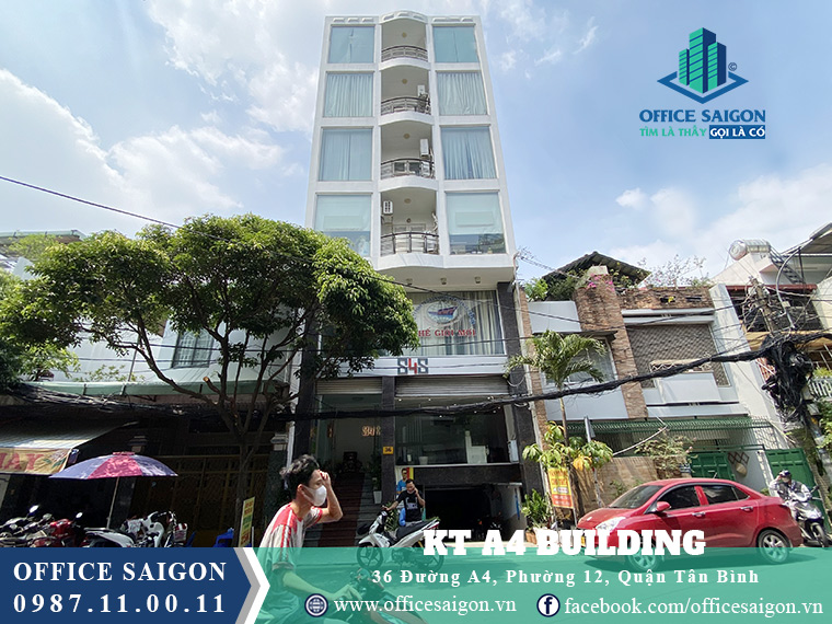 Vị trí tòa nhà KT A4 Building