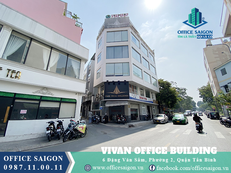 View cho thuê văn phòng toà nhà Vivan Office Quận Tân Bình