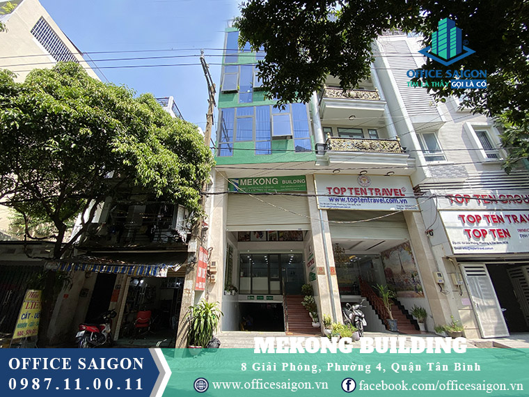 Vị trí tòa nhà Mekong Giải Phóng Building