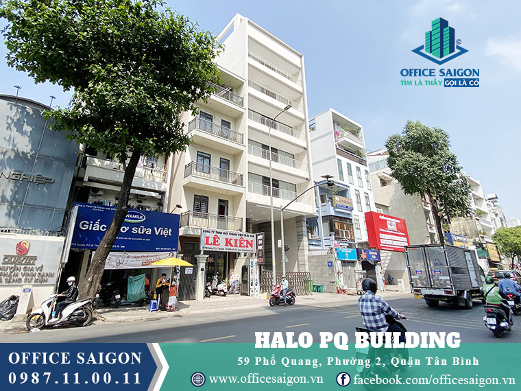 View cho thuê văn phòng toà nhà Halo PQ Quận Tân Bình