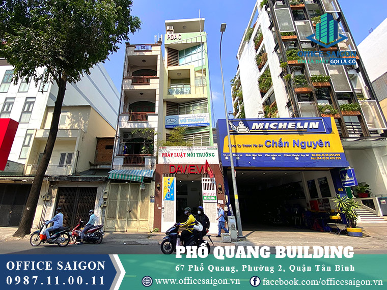 Vị trí tòa nhà Phổ Quang Building