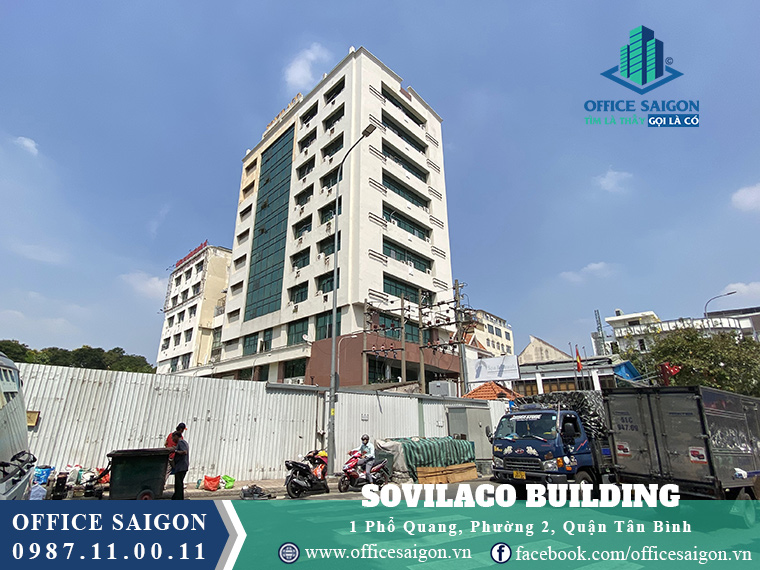 Cao ốc văn phòng Sovilaco building đường Phổ Quang
