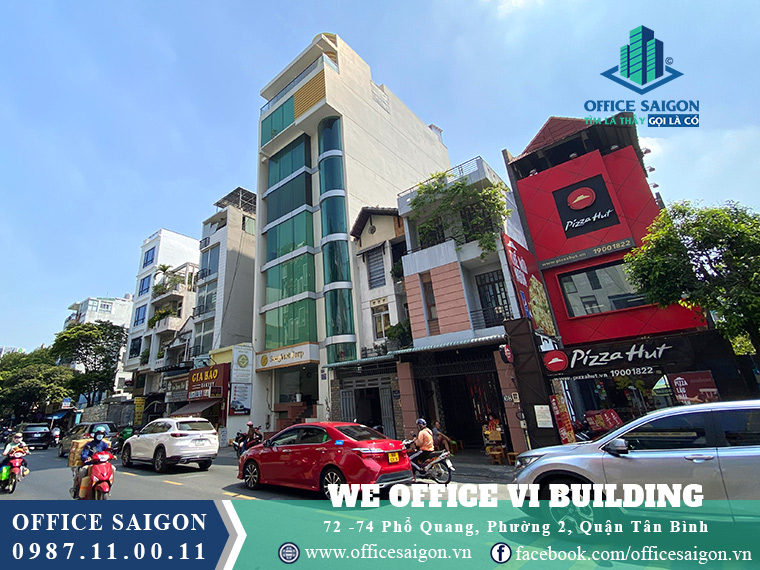 Tổng quan văn phòng cho thuê tại toà nhà We Office VI Quận Tân Bình