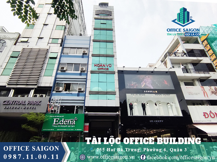 Cho thuê văn phòng tại tòa nhà Tài Lộc Building quận 3