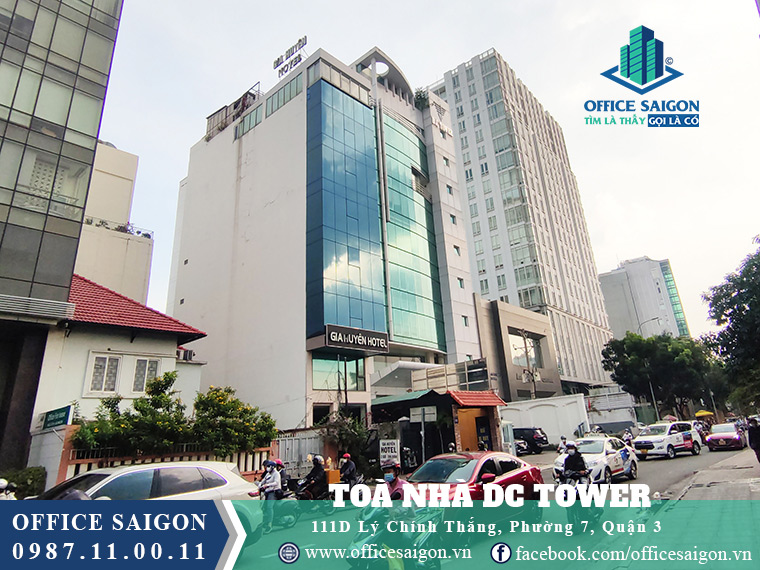 Tổng quan văn phòng cho thuê tại tòa nhà DC Tower quận 3