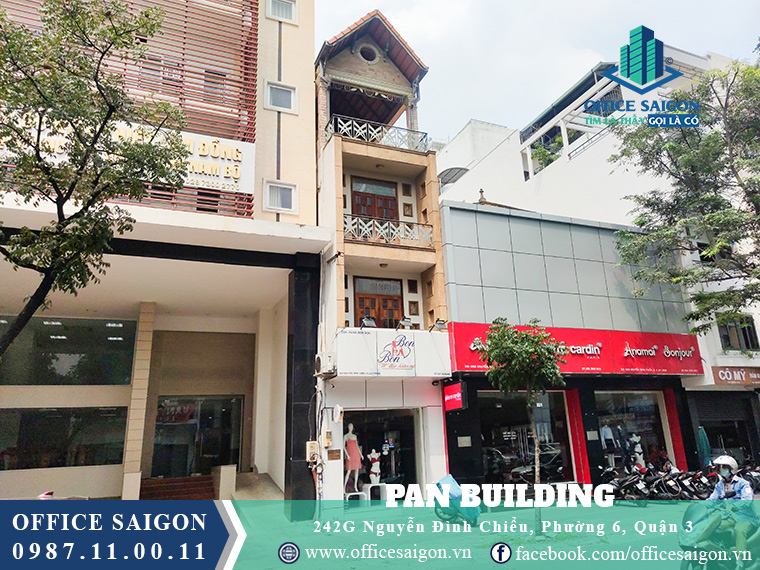 Văn phòng cho thuê tại Phường 6 quận 3 Pan Building