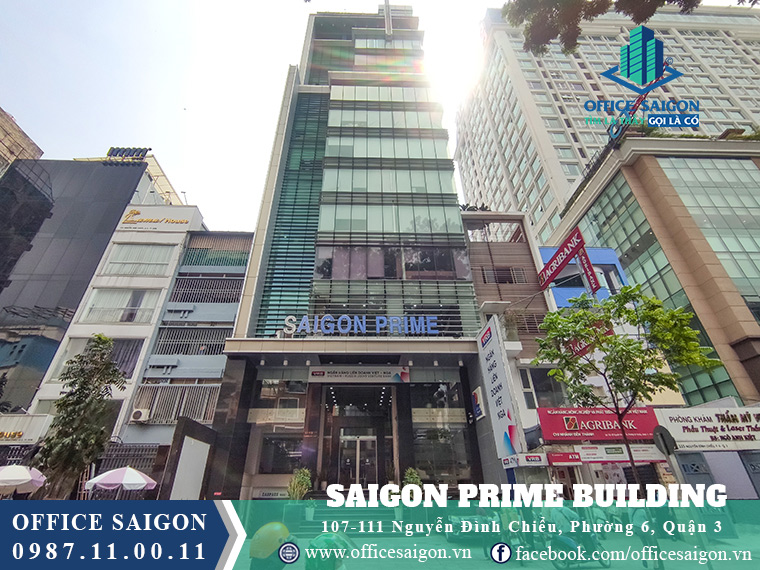 Vị trí tòa nhà Saigon Prime building