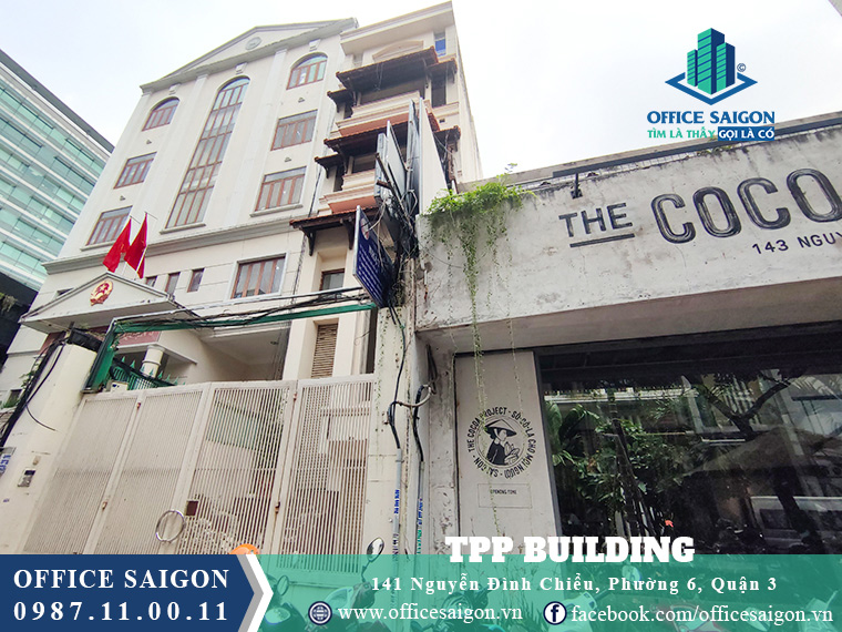 Cho thuê văn phòng tại tòa nhà TPP building quận 3