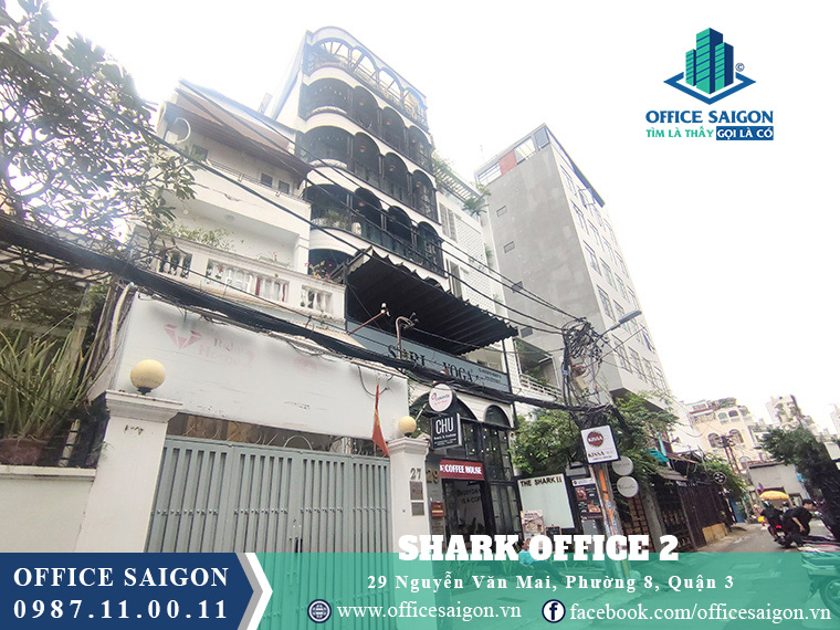 Văn phòng cho thuê Shark Office 2 building quận 3