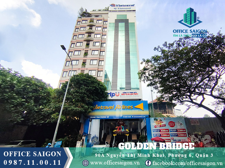 Vị trí tòa nhà Golden Bridge Building