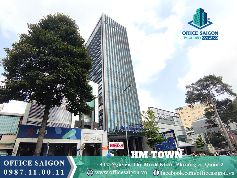 Văn phòng cho thuê tại HM Town quận 3