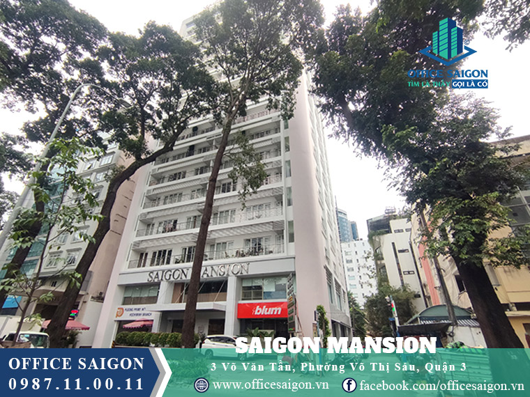 Văn phòng cho thuê tại tòa nhà Saigon Mansion Building quận 3