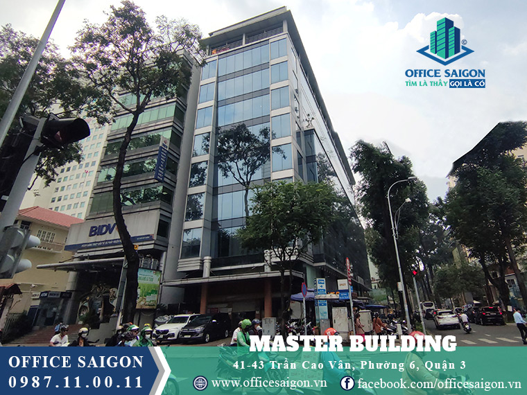 Văn phòng cho thuê tại tòa nhà Master Building quận 3