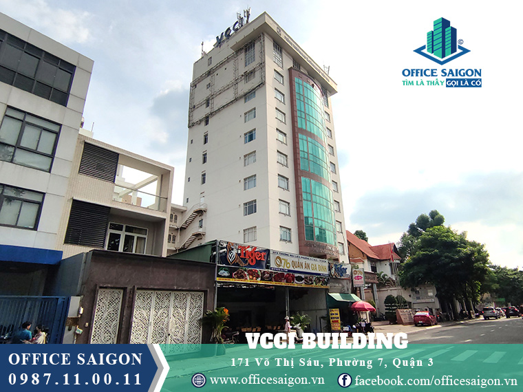 Văn phòng cho thuê giá tốt tại tòa nhà VCCI Building quận 3