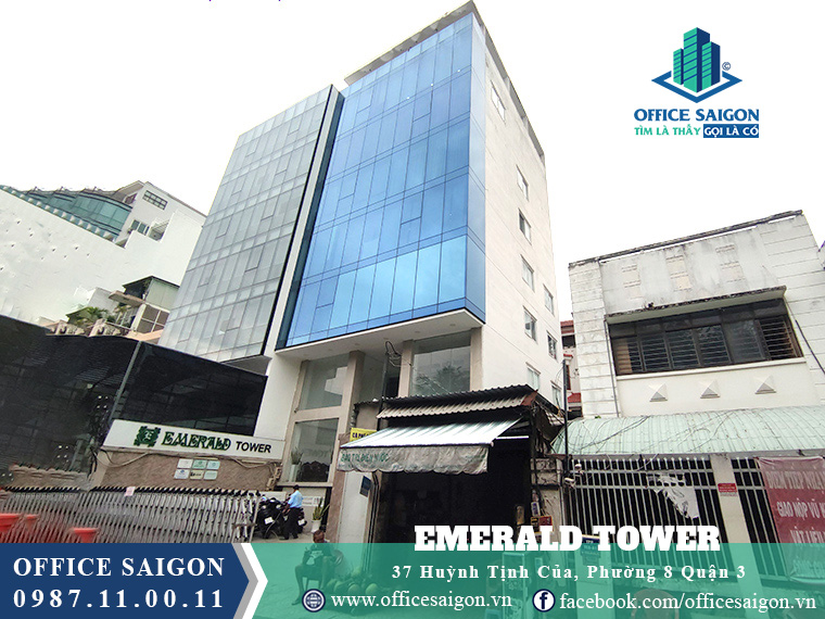Tổng quan văn phòng cho thuê tại toà nhà Emerald Central 2 Quận 3