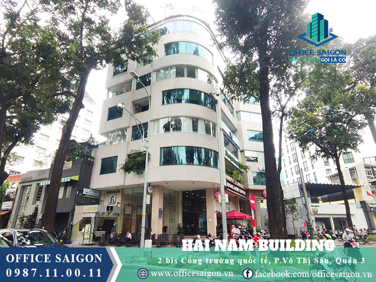 Vị trí tòa nhà Hải Nam Building