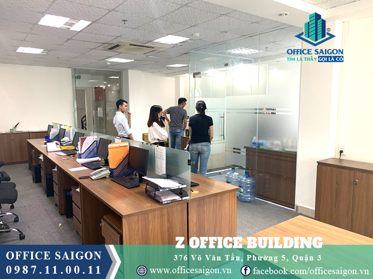 Sàn văn phòng cho thuê tại toà nhà Z Office Quận 3