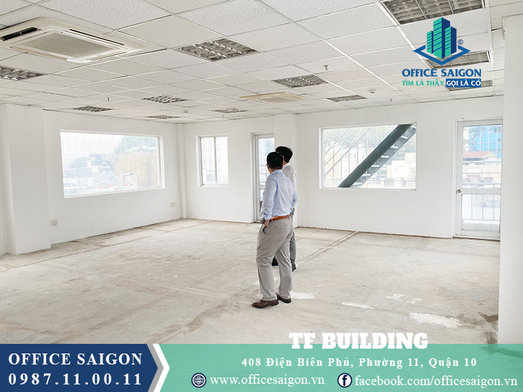 Hỗ trợ cho thuê văn phòng tại toà nhà TF Quận 10
