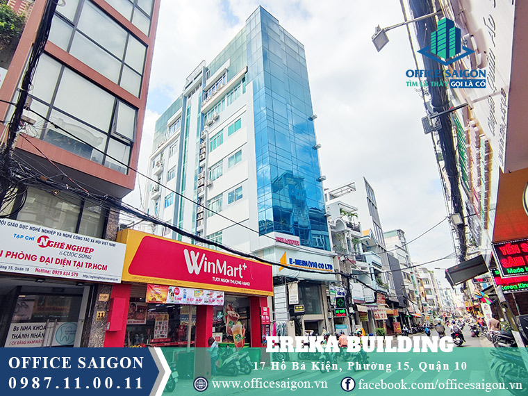 Văn phòng cho thuê tại tòa nhà ereka Center Building Quận 10