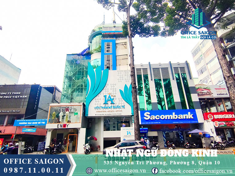 Vị trí tòa nhà Nhật Ngữ Đông Kinh