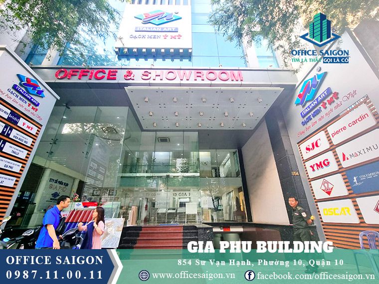 Gia Phú Building gần ngã 3 Tô Hiến Thành Và Sư Vạn Hạnh