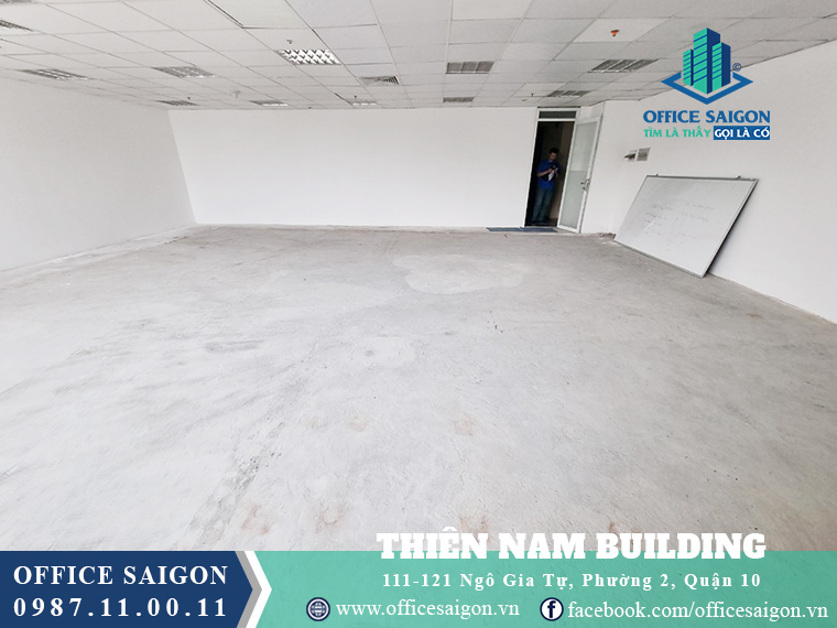 Mặt tiền của tòa nhà cho thuê văn phòng Thiên Nam Building tại quận 10