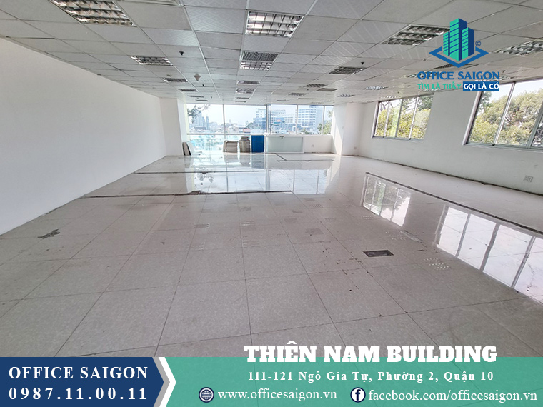 Sàn cho thuê tòa nhà Thiên Nam Building quận 10