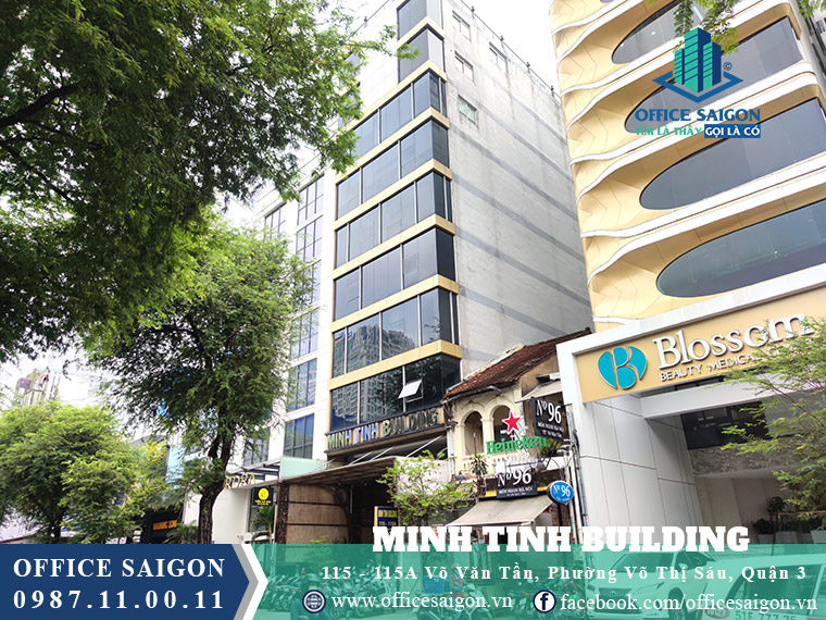 Tổng quan tòa nhà cho thuê văn phòng Minh Tinh Building quận 3