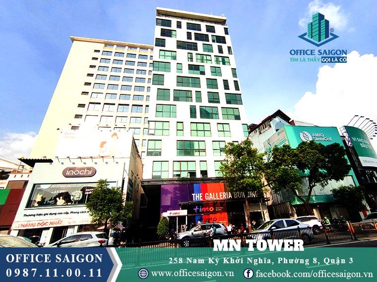 Vị trí tòa nhà MN Tower