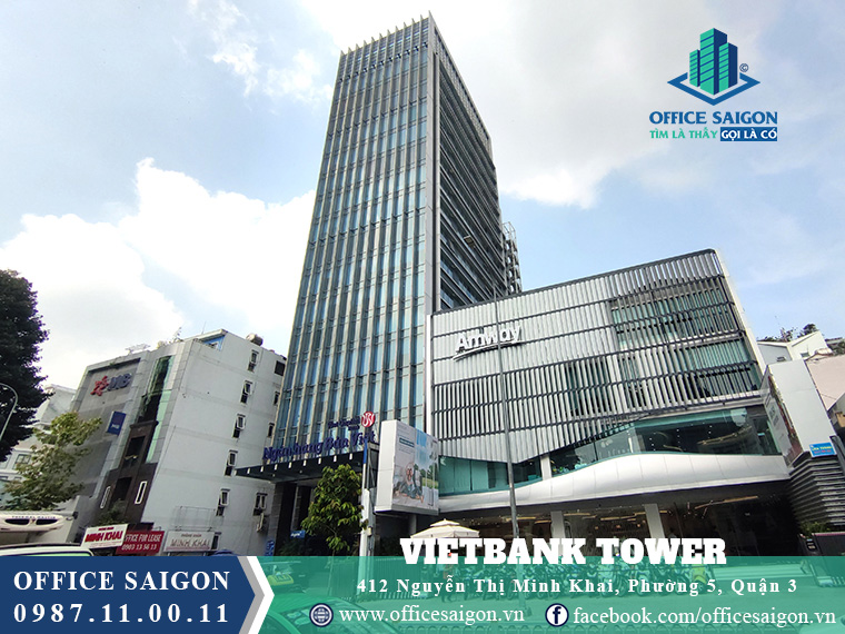 View tổng quan tòa nhà Vietbank tower cho thuê