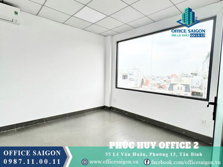 Sàn cho thuê văn phòng tại toà nhà Phúc Huy Office 2 Quận Tân Bình