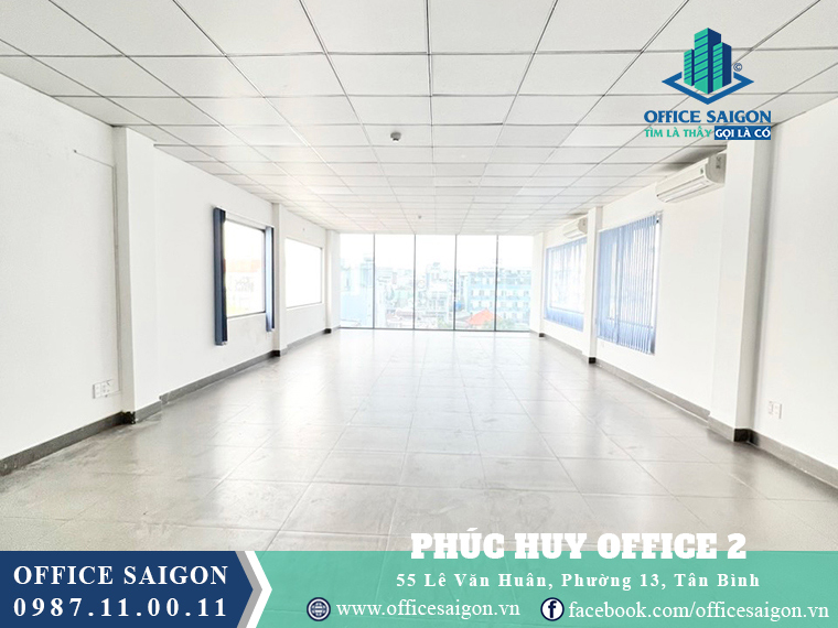 Văn phòng cho thuê tại toà nhà Phúc Huy Office 2 Quận Tân Bình